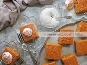How to make instant pumpkin cake