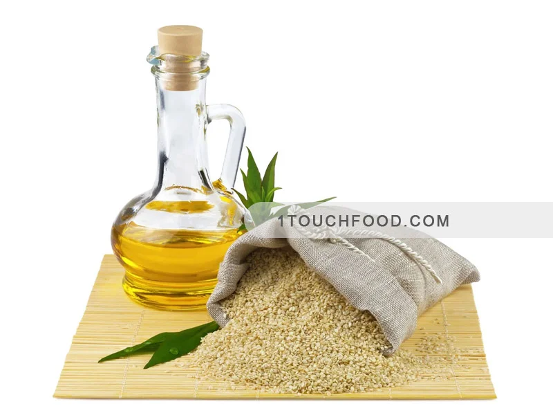 El aceite de sésamo es uno de los tipos de aceite de cocina.