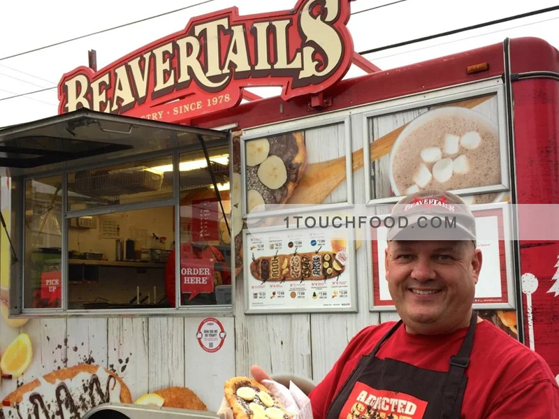La historia del postre de cola de nutria en Canadá