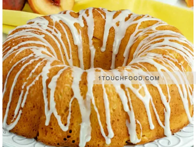 طرز تهیه انواع کیک: آموزش کامل بیش از 200 نوع کیک خانگی 95 طرز تهیه پاند کیک هلو خیس تابستانی