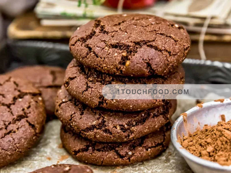 طرز تهیه کوکی شکلات داغ مکزیکی 24 عددی 4 کوکی شکلات داغ مکزیکی از انواع کوکی های پذیرایی