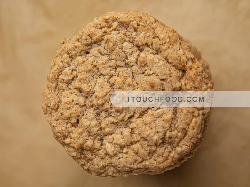 Galletas de avena suaves de una variedad de galletas divertidas