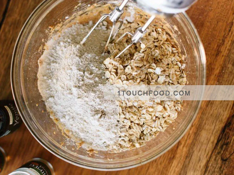 طرز تهیه کوکی کره بادام زمینی و جو دوسر زنجبیلی 12 عددی 3 آموزش طرز تهیه کوکی کره بادام زمینی و جو دوسر زنجبیلی
