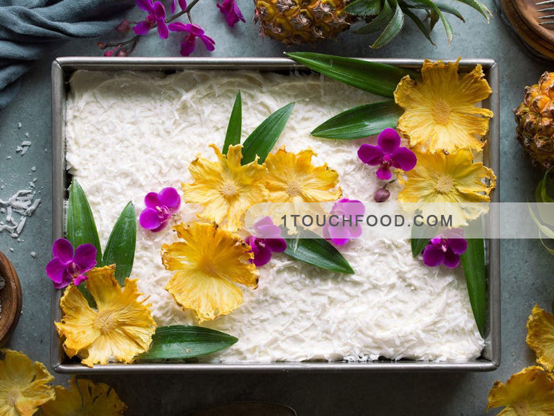 طرز تهیه کیک شگفت انگیز آناناس مخصوص