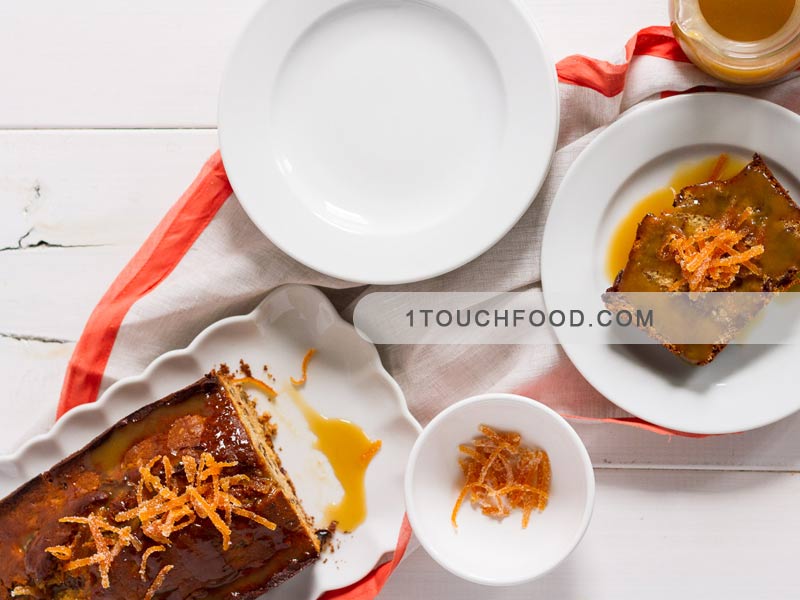 طرز تهیه کیک مغز خرمایی پرتقالی خوشمزه و مقوی