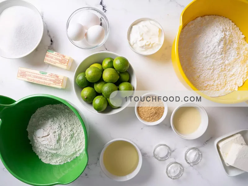 طرز تهیه کیک لیمو ترش تازه 30 تکه ای 3 مواد لازم برای طرز تهیه کیک لیمو ترش تازه