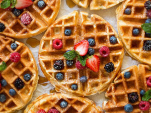 Cómo hacer gofres belgas 0