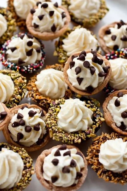 طرز تهیه شیرینی انگشتی کانولی 48 عددی 2 آموزش طرز تهیه شیرینی انگشتی کانولی