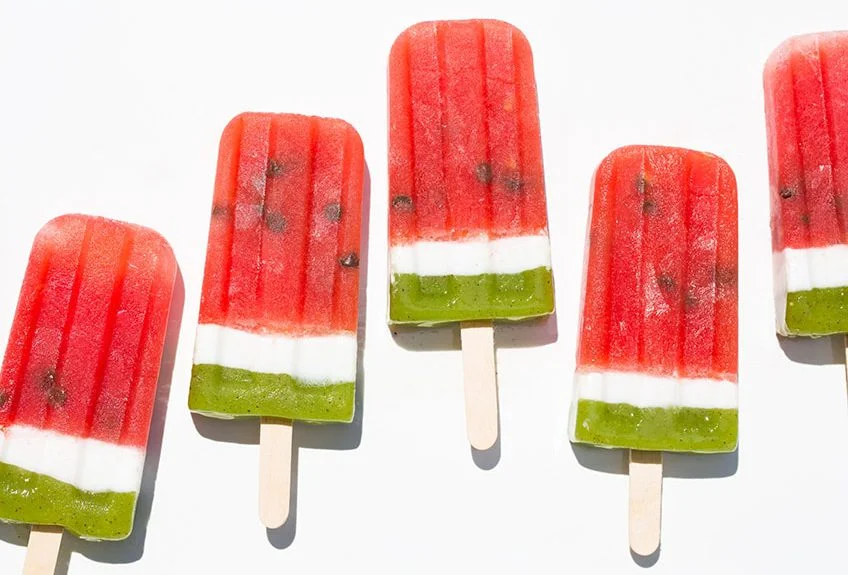 Instrucciones paso a paso para hacer helado de sandía 