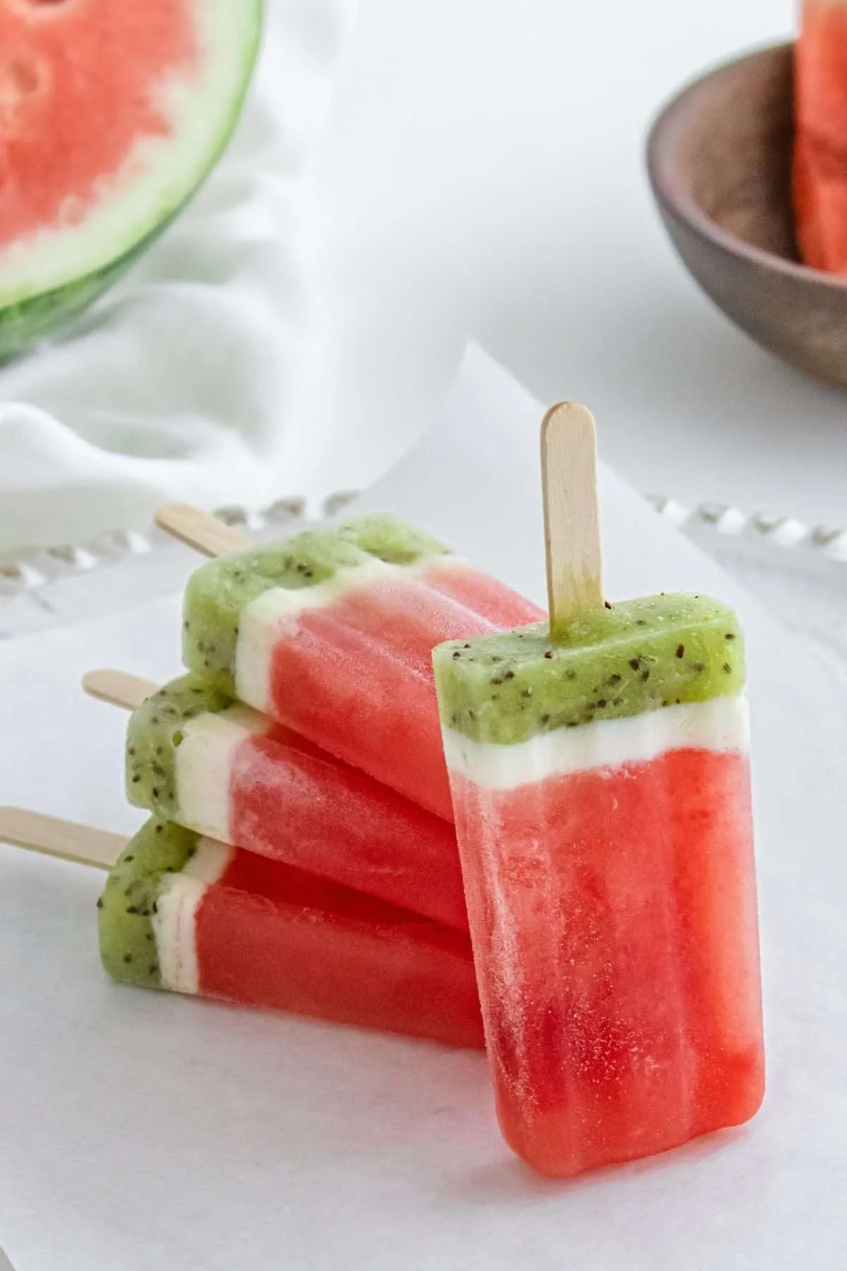 Cómo hacer un helado especial de sandía