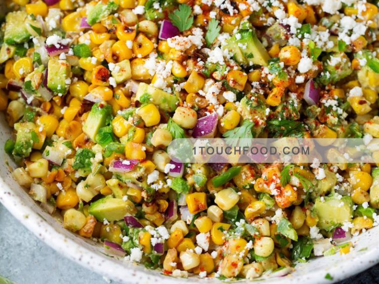 طرز تهیه سالاد ذرت مکزیکی با آووکادو مخصوص