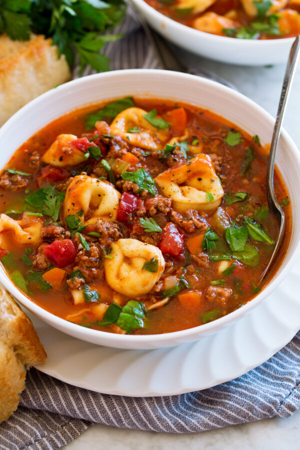 ارزش غذایی سوپ تورتلینی