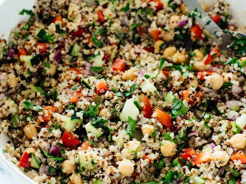 Cómo preparar ensalada de quinoa