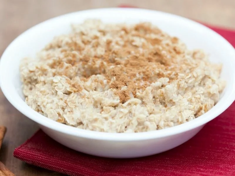 Nutritional value of oatmeal