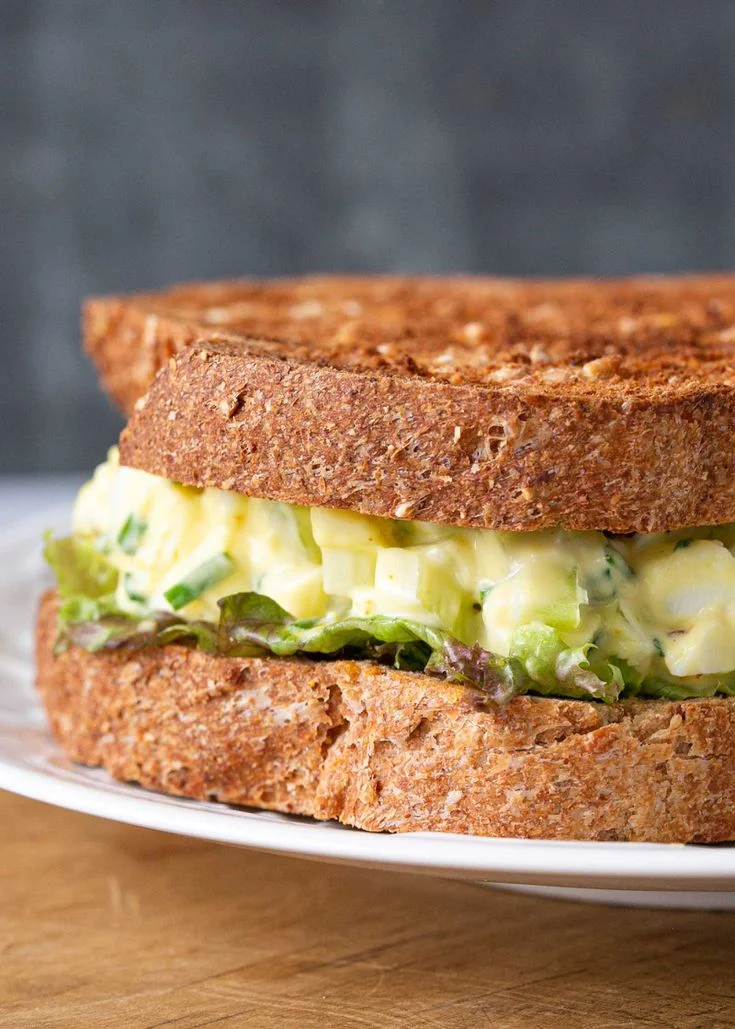 Egg and rye bread sandwich for diabetics, 1 person 3 Nutritional value of egg and rye bread sandwich