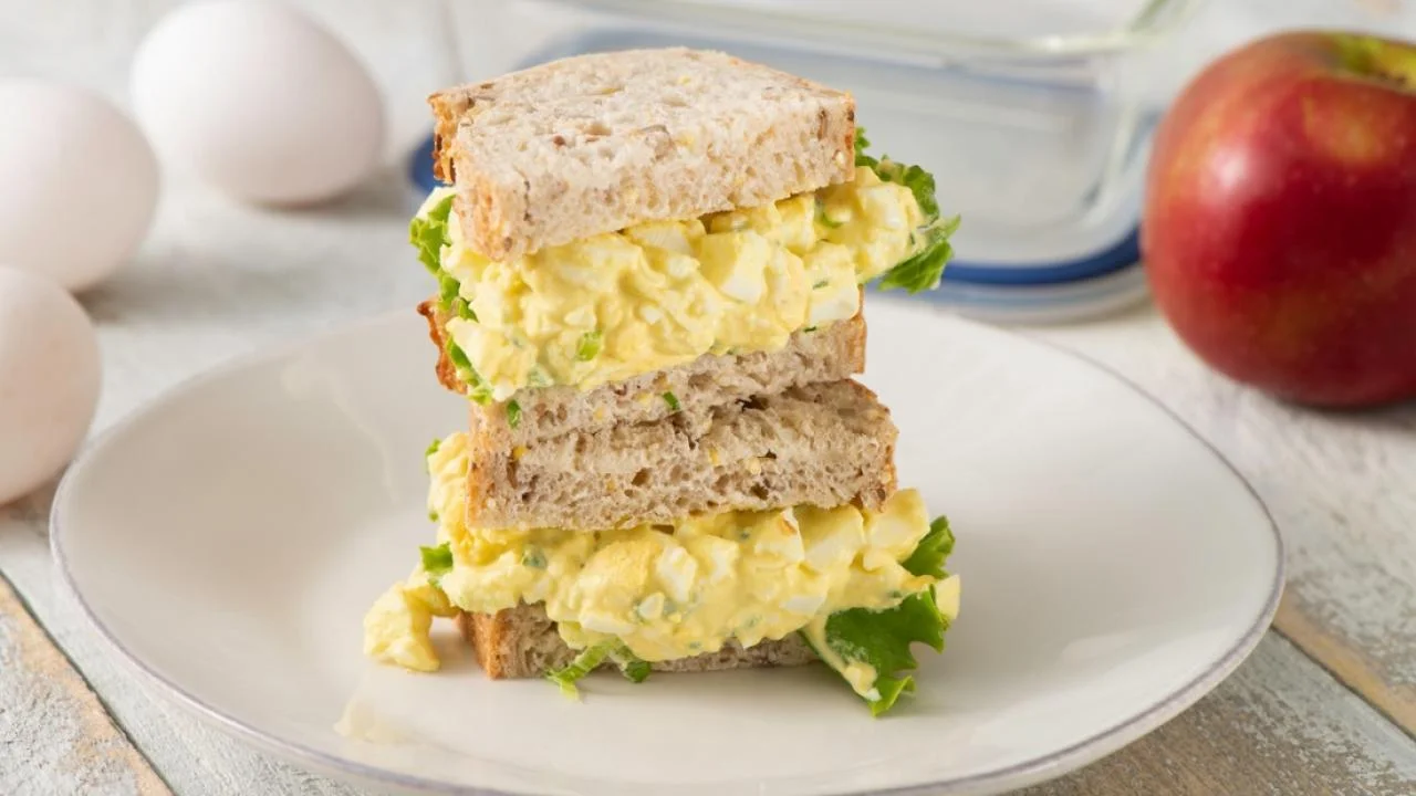 Egg and rye bread sandwich for diabetics, 1 person 2 How to make an egg and rye bread sandwich