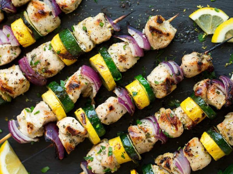 طرز تهیه جوجه کباب لیمو فلفلی خانگی