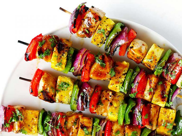 طرز تهیه جوجه کباب گریل شده تریاکی خانگی