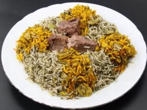 طرز تهیه ماهیچه پلو مجلسی خوشمزه 4 نفره 6 ماهیچه پلو 4