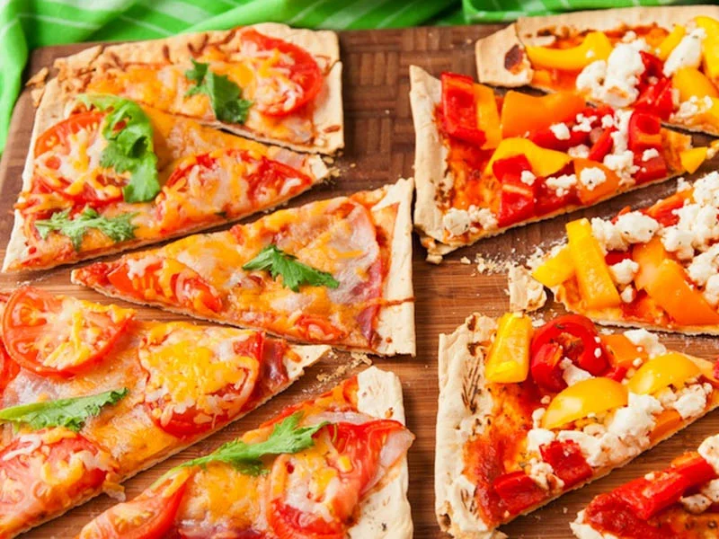Come fare la pizza con il pane lavash