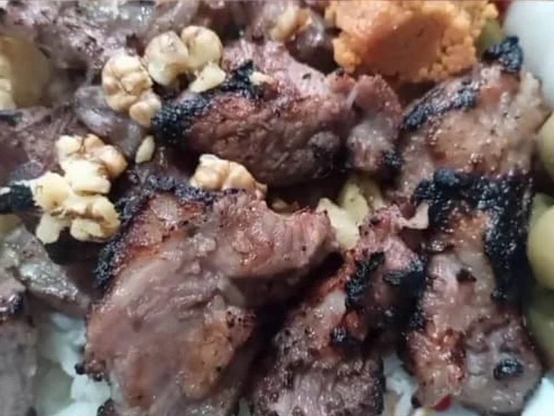 Wie man Northern Kebab Kate für ein 4-Personen-Restaurant zubereitet 3 Anleitung und Zubereitung von Kate Kebab