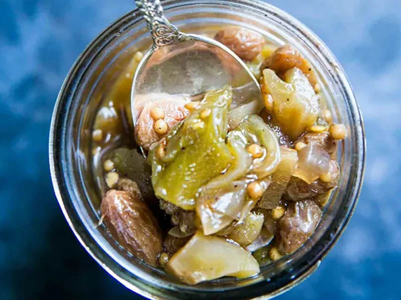 طرز تهیه ترشی گوجه فرنگی سبز 4 نفره خوشمزه 5 گوجه فرنگی سبز 06