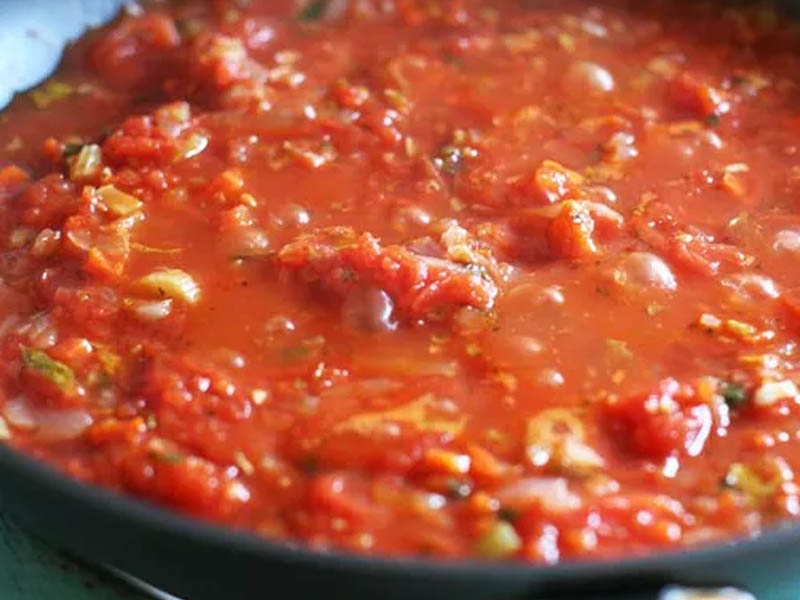 پخت و آموزش طرز تهیه سس گوجه پایه