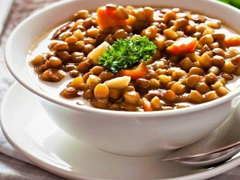 10 شام رژیمی ساده و فوری 2 خوراک عدسی یک شام رژیمی سبک