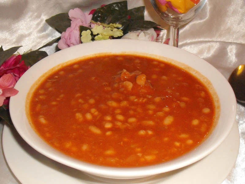 10 شام رژیمی ساده و فوری 11 شام رژیمی خوراک لوبیا چیتی