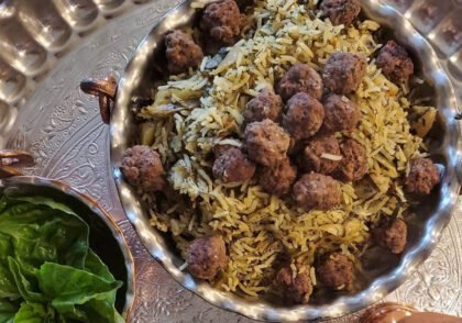 طرز تهیه کلم پلو تهران 4 نفره کلم پلو تهرانی