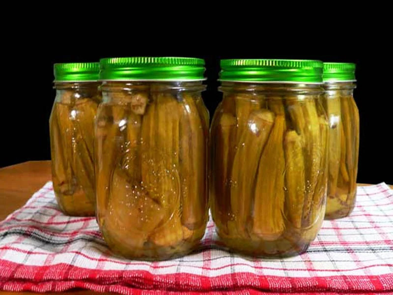 Final words on making pickled okra