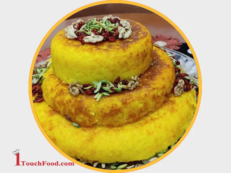 طرز تهیه ته چین مرغ مجلسی آسان 4 نفره 4 چین مرغ 03