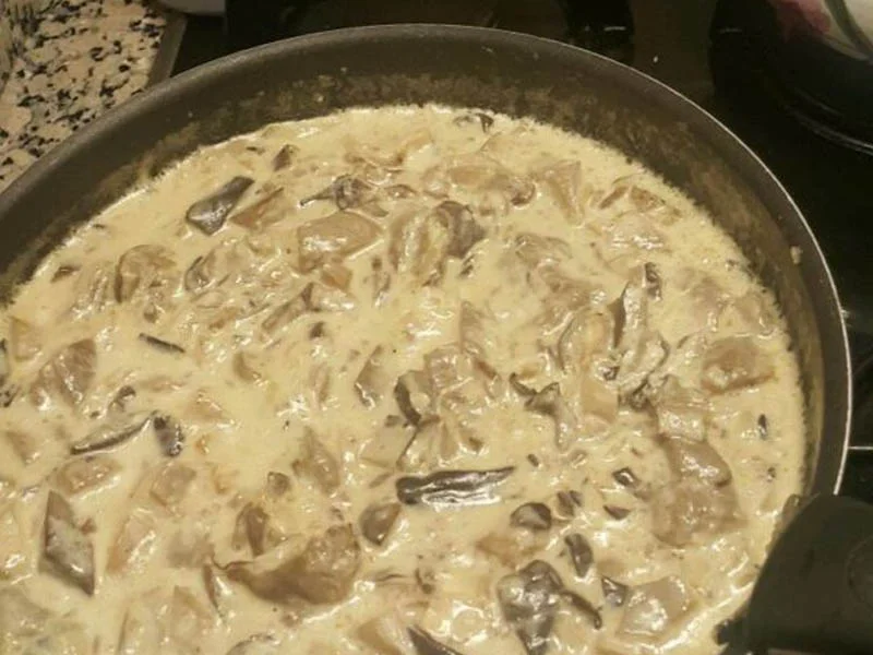 طرز تهیه سس قارچ خوشمزه اصل 4 نفره 3 قارچ 04