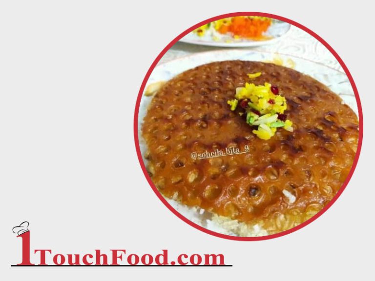 طرز تهیه شیرین پلو مجلسی خوشمزه 3 نفره