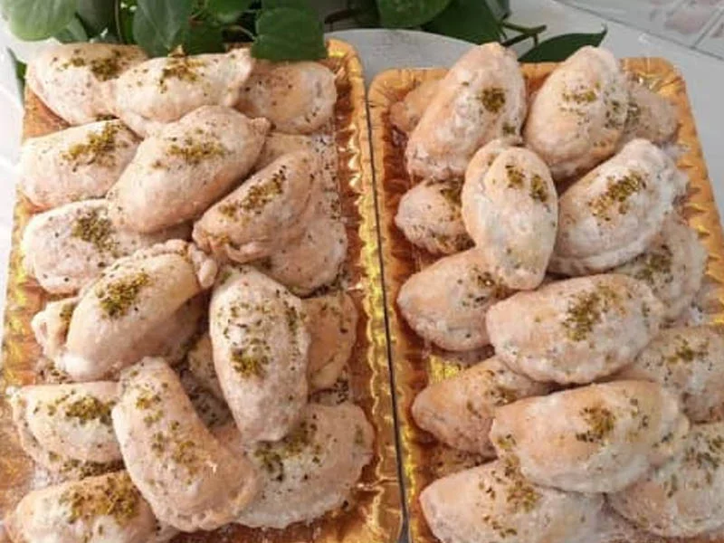 طرز تهیه قطاب یزدی اصل مجلسی 10 نفره 3 قطاب یزدی اصل مجلسی