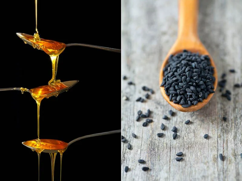 Black seed and honey potion 02
