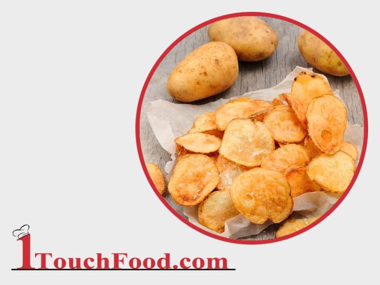 طرز تهیه چیپس خانگی سالم فوری 6 نفره