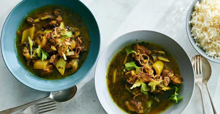 طرز تهیه خورشت کرفس مجلسی خوشمزه 4 نفره