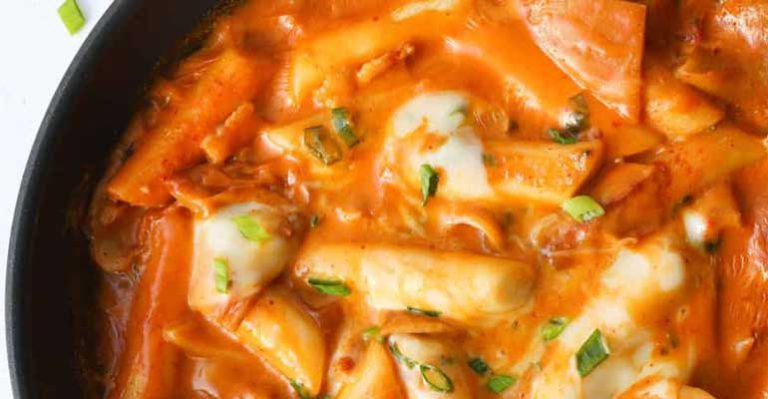 طرز تهیه دوکبوکی کره ای خوشمزه 3 نفره