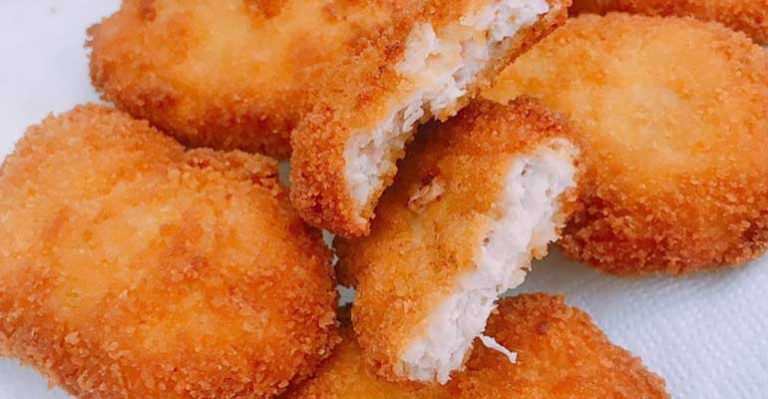 طرز تهیه ناگت مرغ خانگی خوشمزه 4 نفره