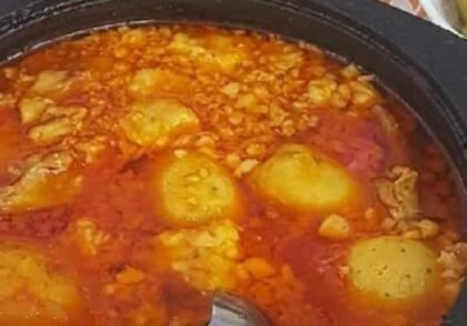 طرز تهیه آبگوشت سنتی بازاری لذیذ 6 نفره