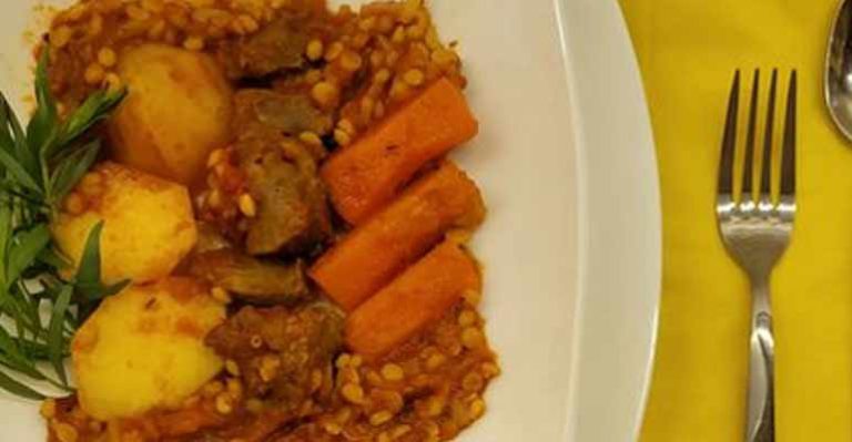 طرز تهیه تاس کباب مجلسی خوشمزه 4 نفره