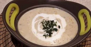 شوربة الفطر والشعير 01