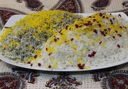 طرز تهیه شوید پلو مجلسی 3 نفره