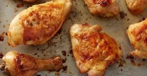 طرز تهیه مرغ در فر مجلسی 4 نفره 5 در فر 04