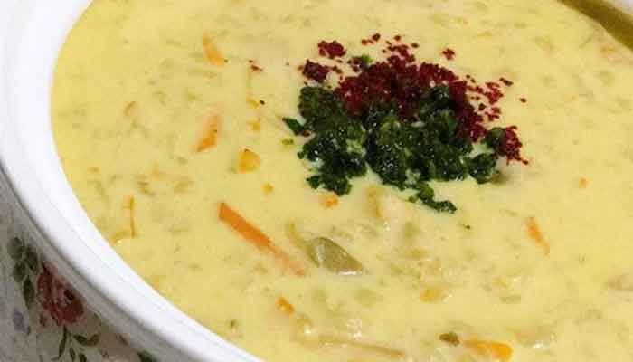 تاریخچه سوپ شیر و خامه و قارچ