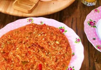 طرز تهیه املت ترکی منمن اصل خوشمزه 4 نفره