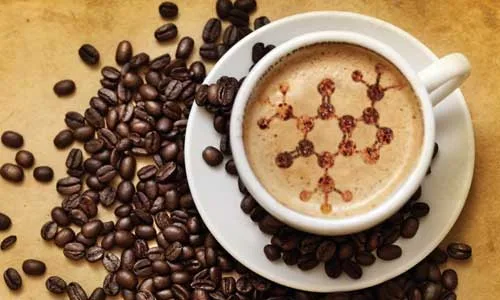 Caffeine from the properties of coffee