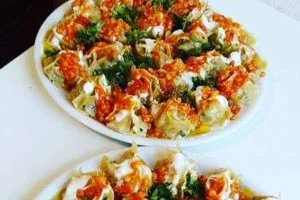 طرز تهیه منتو افغانی خوشمزه 4 نفره با نکات طلایی! 4 منتو ۰۱