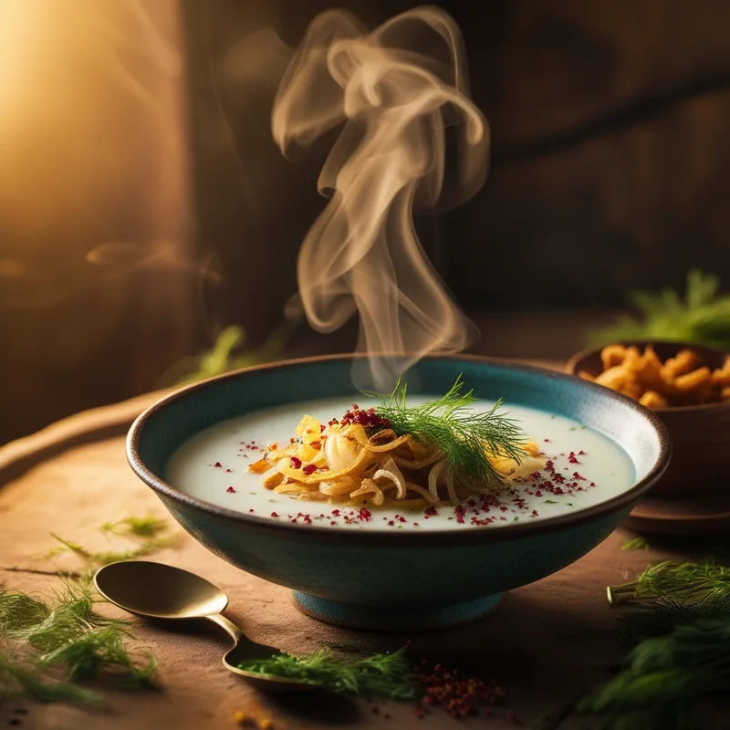 طرز تهیه آش دوغ اردبیل مرحله به مرحله (کامل) در 8 گام ساده 1 آش دوغ اردبیل مرحله به مرحله